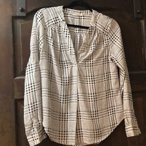 *Stitch Fix*  41 Hawthorn Houndstooth Blouse